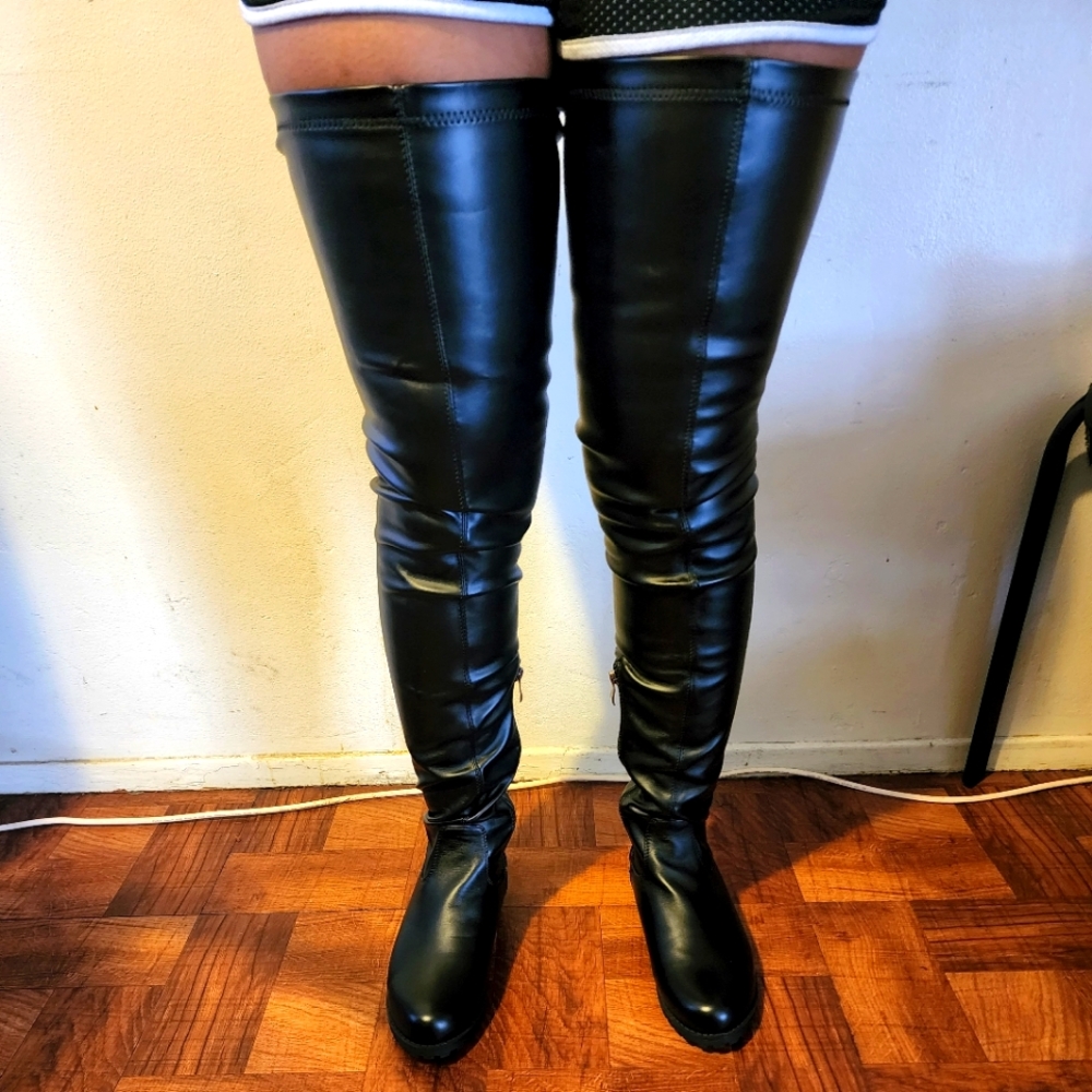 Aosphiraylian Thigh High Boots